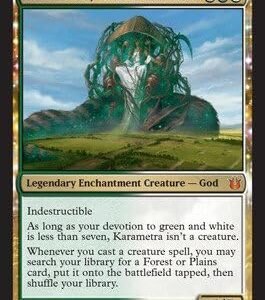 Magic The Gathering - Karametra, God of Harvests (148/165) - Born of The Gods