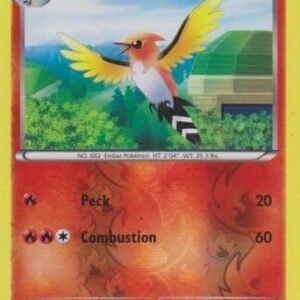 Pokemon - Fletchinder (9/119) - XY Phantom Forces - Reverse Holo