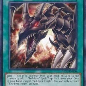 YU-GI-OH! - Red-Eyes Insight (INOV-EN060) - Invasion: Vengeance - Unlimited Edition - Rare