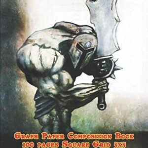 RPG Graph Paper Composition Notebook: Blank 5x5 Grid Paper for Role Playing Games 100 Pages/50 Sheets 8.5 x 11