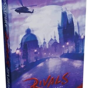 Vampire: The Masquerade Rivals Expandable Card Game The Heart of Europe Expansion 2-4 Players, Ages 14+, Playing Time 30-70 Minutes.