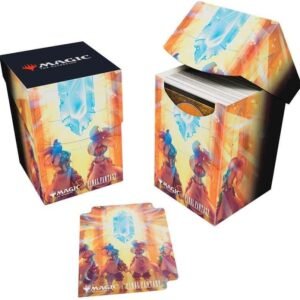 Ultra Pro - Final Fantasy x Universes Beyond Crystal's Chosen 100+ Deck Box for Magic: The Gathering | Trading Card Accessories, Collectible Card Game Gear, Fantasy Gaming Supplies