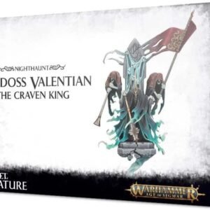 Warhammer Age of Sigmar Nighthaunt Kurdoss Valentian The Craven King 14+ Tabletop Miniature
