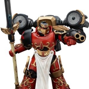 JOYTOY Warhammer The Horus Heresy Blood Angels Dawnbreaker Cohort Dawnbreaker Champion 4.76in 1/18 Scale Collectible Action Figure with Exquisite Design, Gifts for Fans & Collectors