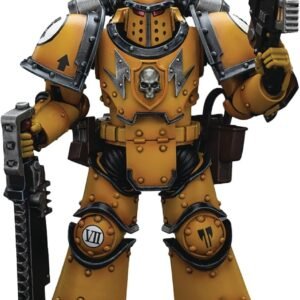 JoyToy Warhammer 40K: Imperial Fists Legion MkIII Despoiler with Chainsword 1:18 Scale Figure