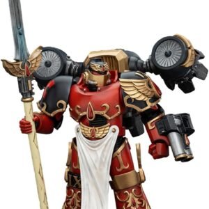 JOYTOY Warhammer The Horus Heresy Blood Angels Dawnbreaker Cohort Dawnbreaker Champion 1:18 Scale Action Figure Mecha Joy Toy Collection Model 4.76in