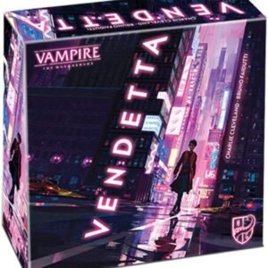 Horrible Games: Vampire The Masquerade - Vendetta, Strategy Board Game, Build Your Hand of Cards According to your Plans, 3 to 5 Players, For Ages 14 and Up