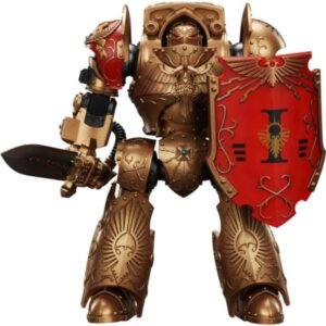 JOYTOY Warhammer The Horus Heresy Legio Custodes Contemptor-Galatus Dreadnought 1:18 Scale 9.84in Action Figure Mecha Joy Toy Collection Model