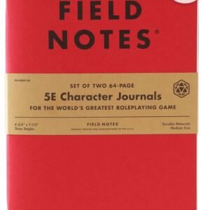 Field Notes: 5E Character Journal - 2 Pack - Character Notebook for Dungeons and Dragons Fifth Edition - 4.75 x 7.5 Inch…