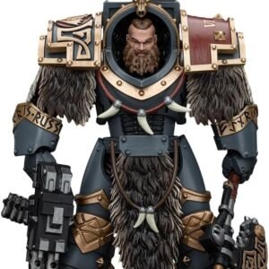 JOYTOY 1/18 Action Figure Warhammer The Horus Heresy Space Wolves Varagyr Wolf Guard Squad Varagyr Terminator 4 Movable Model 5.59inch Collectible Figurine Gifts