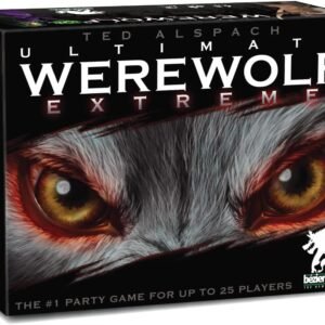 Bezier Games Ultimate Werewolf Extreme, Party Game for Teens and Adults, Social Deduction, Werewolf Game, Fast-Paced Gameplay, Hidden Roles & Bluffing
