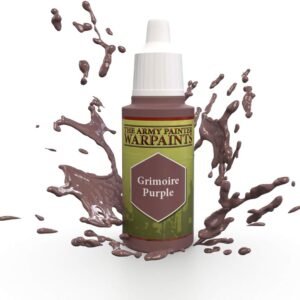 The Army Painter Grimoire Purple Warpaint - Acrylic Non-Toxic Heavily Pigmented Water Based Paint for Tabletop Roleplaying, Boardgames, and Wargames Miniature Model Painting