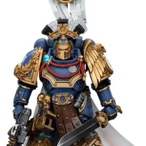 JOYTOY Warhammer The Horus Heresy 1/18 Action Figure Ultramarines Legion Praetor with Power Sword and Volkite Serpenta Collection Model Birthday Gift JT00126