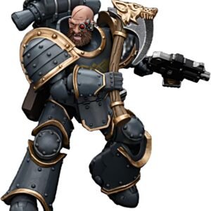 JOYTOY 1/18 Action Figure Warhammer 40k The Horus Heresy Space Wolves Grey Slayer Pack Grey Slayer 3 4.72inch,Toys for Kids and Adults