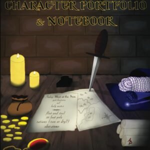 GM Zeppelin's Fantasy RPG Character Portfolio & Notebook: A Fantasy RPG Character Sheet Supplement