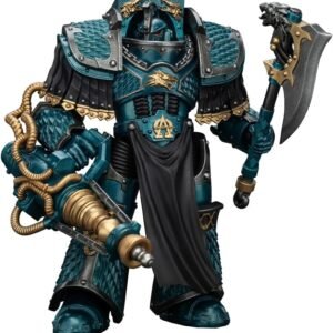 JOYTOY Warhammer The Horus Heresy Alpha Legion 1/18 Action Figure Alpha Legion Lernaean Terminator with Conversion Beam Cannon
