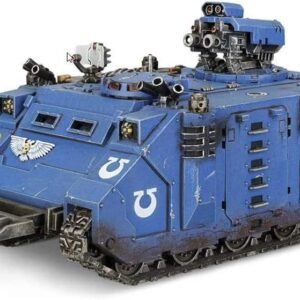 GAMES WORKSHOP 99120101227" Space Marine Razorback Game, Black