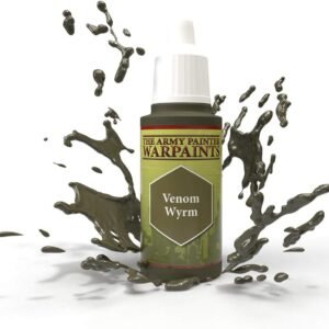 The Army Painter Venom Wyrm Warpaint - Acrylic Non-Toxic Heavily Pigmented Water Based Paint for Tabletop Roleplaying, Boardgames, and Wargames Miniature Model Painting