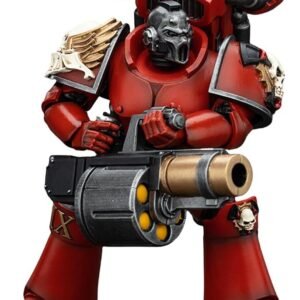 JOYTOY Warhammer The Horus Heresy Blood Angels Angel's Tears Squad - Erelim With Grenade Launcher 4in Collectible Action Figure, Exquisite Design, Gifts for Fans & Collectors