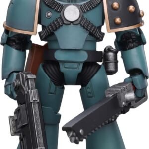HiPlay JoyToy Warhammer The Horus Heresy Collectible Figure: Sons of Horus MKIV Tactical Squad Legionary with Bolter 1:18 Scale Action Figures JT9602