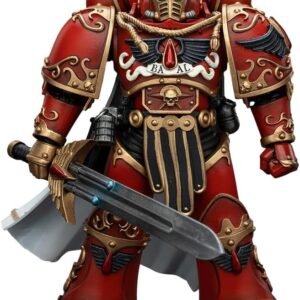 JOYTOY 1/18 Warhammer The Horus Heresy Action Figure Blood Angels Legion Praetor with Paragon Blade Collection Model JT00225