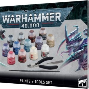 Games Workshop Warhammer 40K: Paints & Tools Set, White