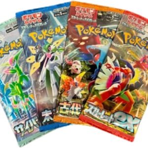 Random Pokemon Japanese Booster Pack Lot of 4