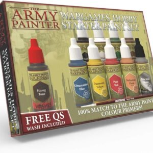 The Army Painter Miniatures Paint Set, 10 Model Paints with Free Highlighting Brush, 18ml/Bottle, Miniature Painting Kit, Non Toxic Acrylic Paint Set, Wargames Hobby Starter Paint Set (New Version)