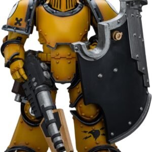 HiPlay JoyToy Warhammer The Horus Heresy Collectible Figure: Imperial Fists Legion MkIII Breacher Squad Legion Breacher with Lascutter 1:18 Scale Action Figures JT9121