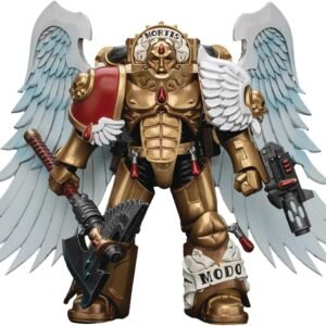 JoyToy Warhammer 40k: The Horus Heresy - Blood Angels Sanguinary Guard with Encarmine Axe and Inferno Pistol 1:18 Scale Figure