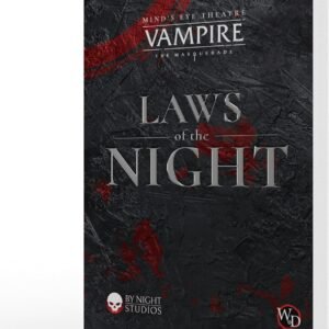 Renegade Game Studios: Vampire: The Masquerade Live Action Roleplaying Game - Laws of The Night - LARP - Softcover RPG Core Book, Ages 18+, 5+ Players