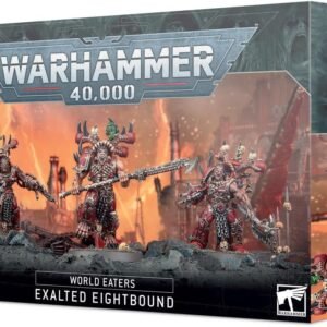 GAMES WORKSHOP Warhammer 40,000 World Eaters: Exalted Eightbound, Red, One Size, 43-72-99-12-01-02-154
