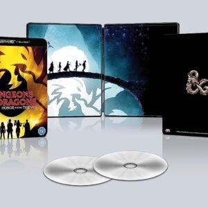 Dungeons & Dragons: Honour Among Thieves - Limited Edition SteelBook [4K Ultra HD Blu-Ray]