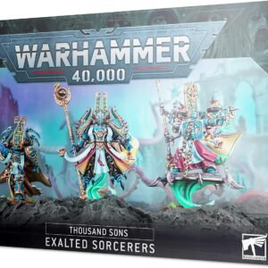 Games Workshop 99120102067" Thousand Sons Exalted Sorcerers, Black