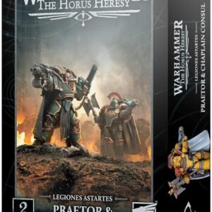 Games Workshop Warhammer Legion Cataphractii Praetor and Chaplain Consul