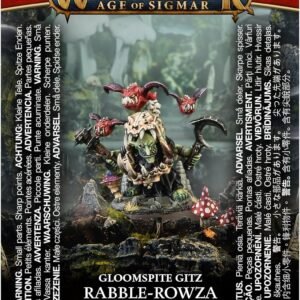 Games Workshop - Age of Sigmar - Gloomspite Gitz: Rabble-Rowza, Black