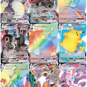 3 Pokémon Card Vmax Bundle - 1 Secret Rare Card - No Duplicates - Vmax Booster Pack