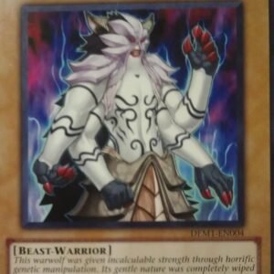 Yu-Gi-Oh! - Gene-Warped Warwolf (DEM1-EN004) - Demo Pack - Edition - Common