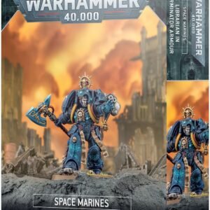 GAMES WORKSHOP Warhammer 40,000: Space Marines Librarian in Terminator Armour, Blue