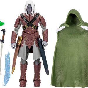 DUNGEONS & DRAGONS R.A.Salvatore's The Legend of Drizzt Golden Archive Drizzt Action Figure,6-Inch Scale D&D Action Figures