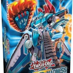 Yu-Gi-Oh! Trading Cards: Mechanized Madness Structure Deck- 42 Cards Total | 3 Super Rares, 2 Ultra Rares, 1 Double Sided Deluxe Game Mat Dueling Guide, Multicolor (083717848868)