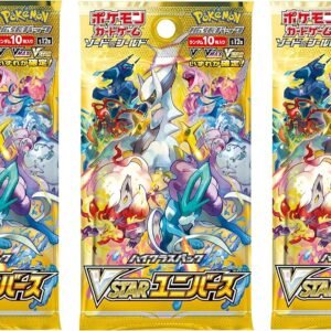 Pokemon (3 Packs) Card Game High Class Pack VSTAR Universe S12a Japanese Ver. (3X10 Cards Included)