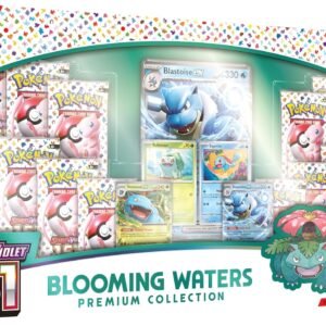 Pokemon TCG: Blooming Waters 151 Premium Collection - 12 Packs, Promos