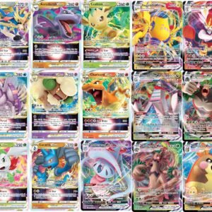 Pokemon - 5 VMAX/VSTAR Card Lot Bundle - No Duplicates - Full Art Etched Pokemon