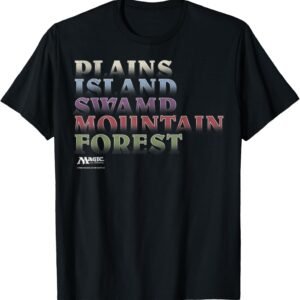 Magic: The Gathering Location Text Stack T-Shirt